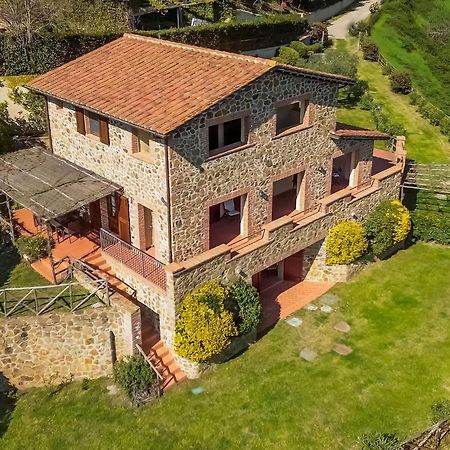 Home With A View In Scansano, Tuscany 외부 사진