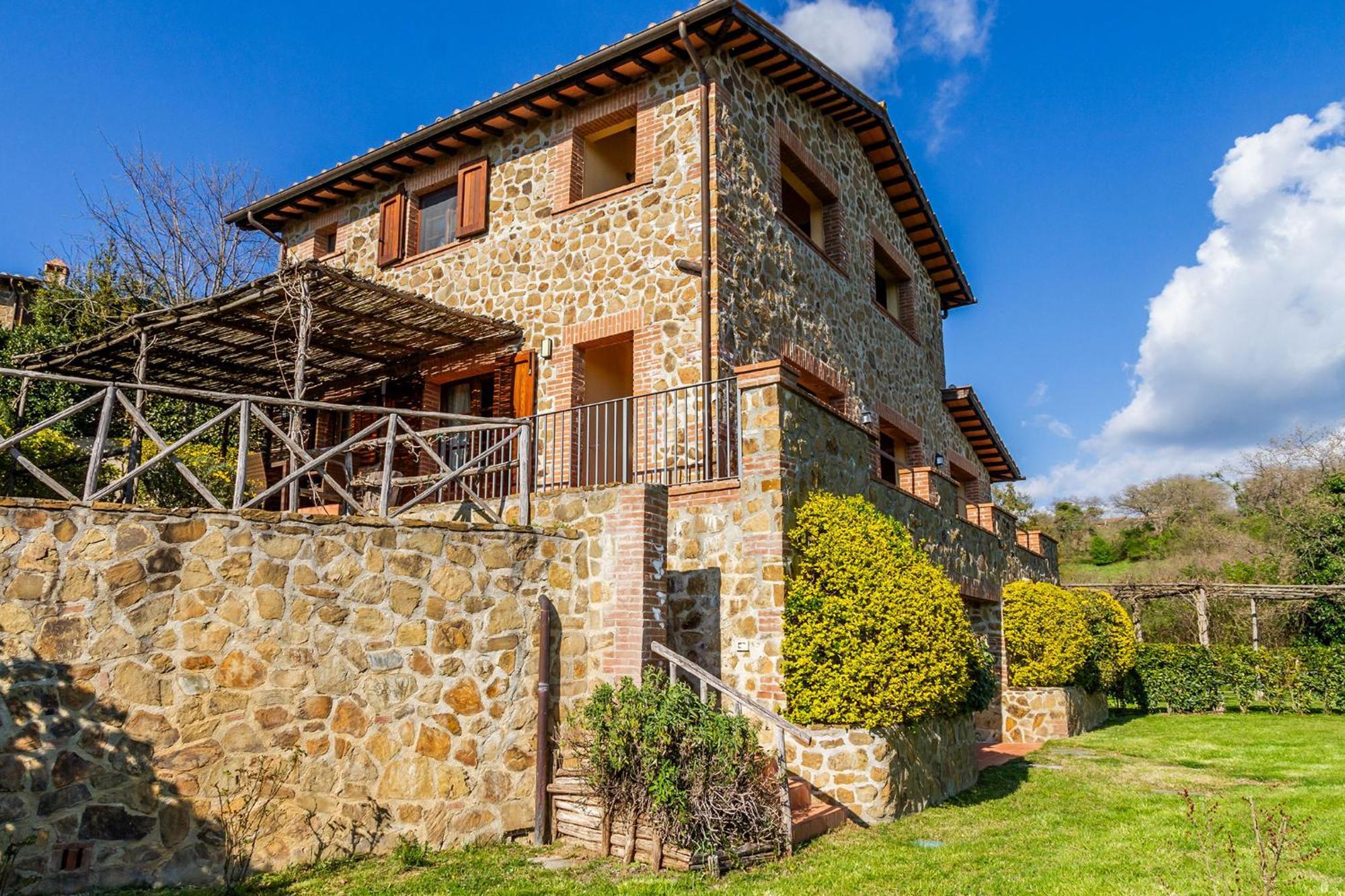 Home With A View In Scansano, Tuscany 외부 사진