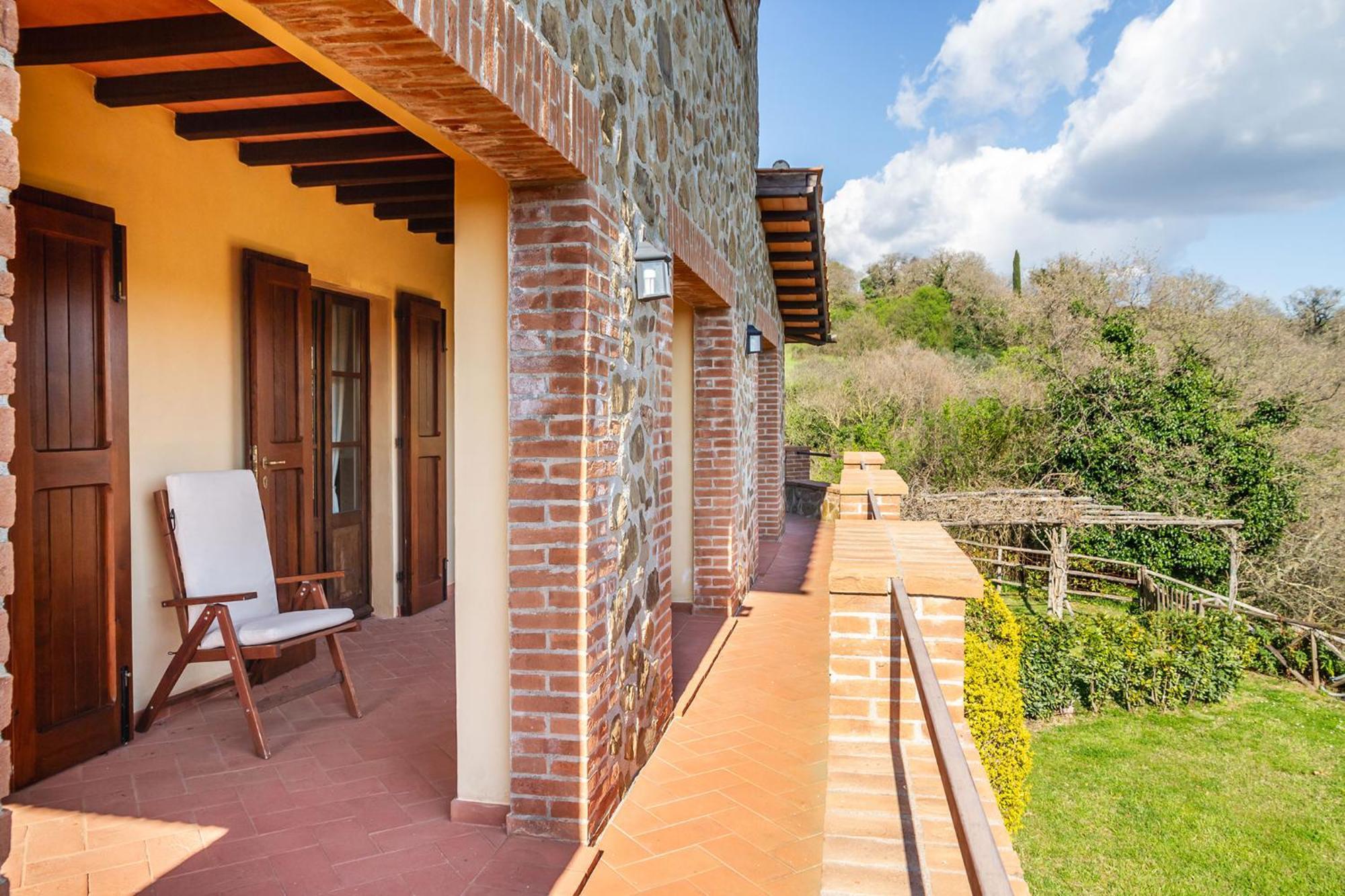 Home With A View In Scansano, Tuscany 외부 사진