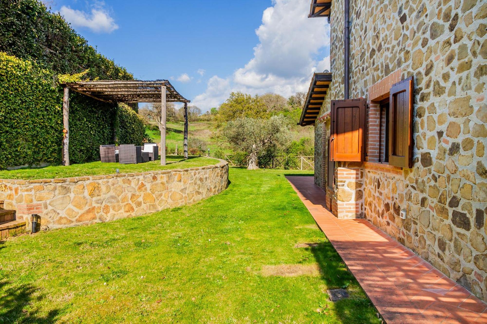 Home With A View In Scansano, Tuscany 외부 사진